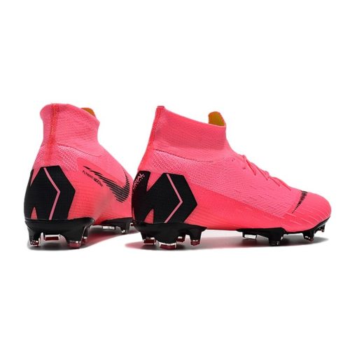 fodboldstøvler Nike Mercurial Superfly 6 Elite FG - Pink Sort_7.jpg